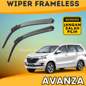 Wiper Avanza Wiper Mobil Frameless Karet Kaca Depan Mobil 1 Set
